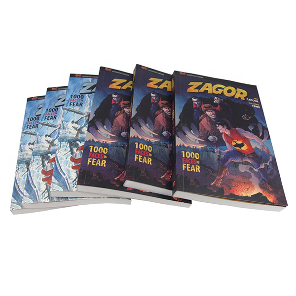 Fast Delivery Personalized Paperback Book Overseas Comic Book Printing