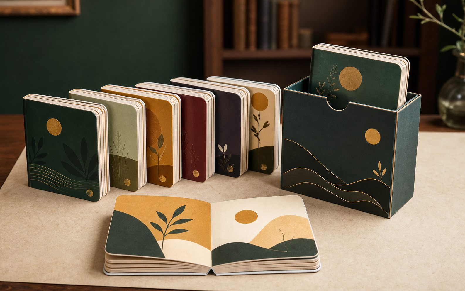 Premium board book publisher series with slipcase