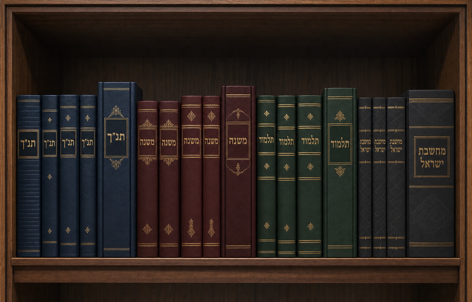 Hebrew Tanakh and Jewish scholarship collector series concept