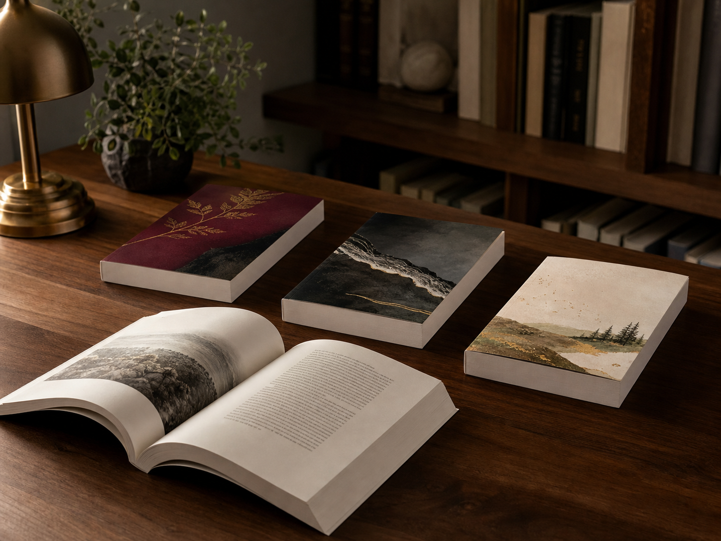 Softcover novel biography and memoir printing
