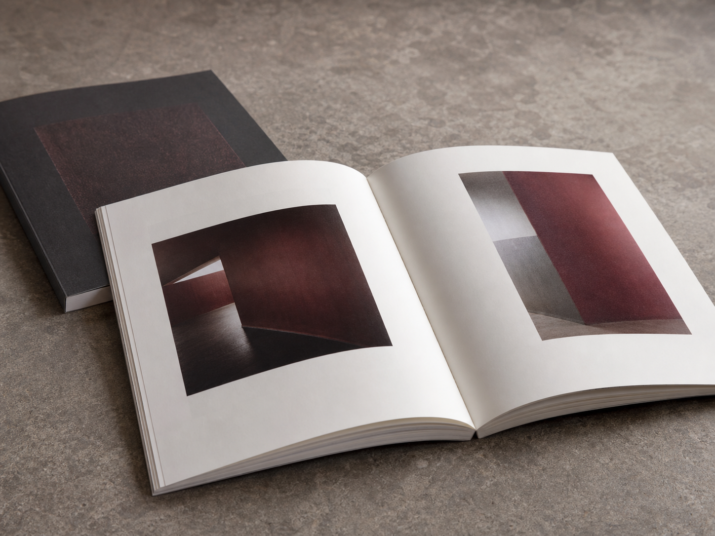 Open premium softcover art and cultural book