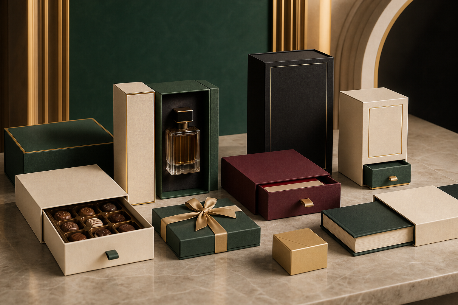 Premium rigid boxes and paper packaging for brands and packaging partners