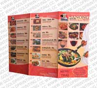 Printing Food Menus Books