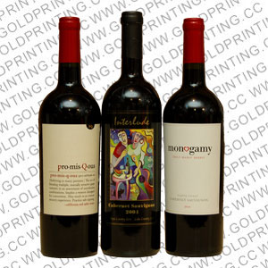 Wine labels Printing