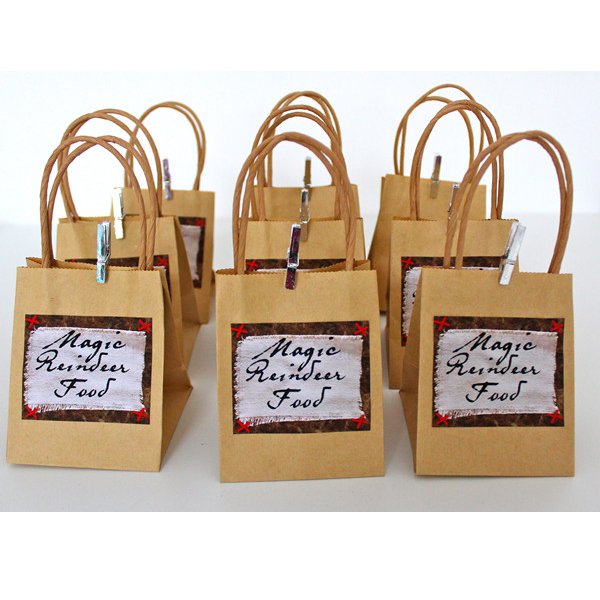 Customized Popular Kraft Paper Bags