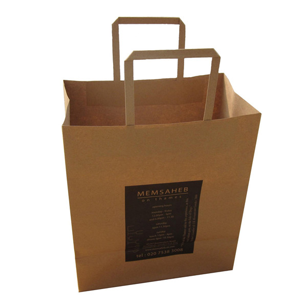 Customized Popular Kraft Paper Bags