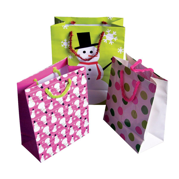 Luxury Holiday Gift Paper Bags