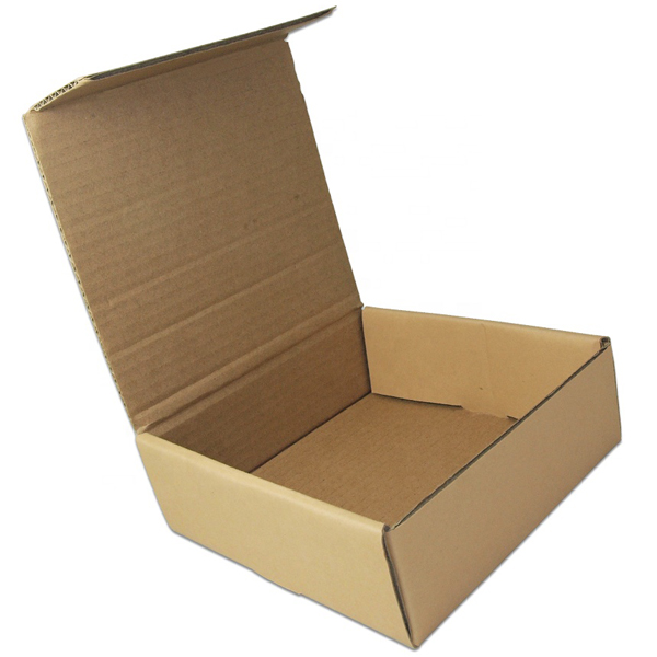 Custom Brown Carton Folding Corrugated Packaging Kraft Paper Box