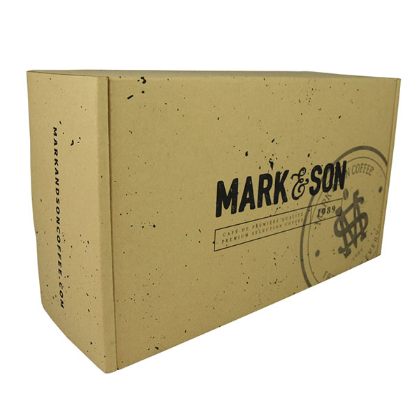 Brown Kraft Paper Corrugated Board Packaging Box