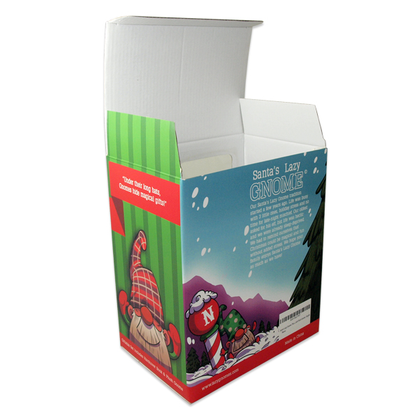 Custom Printed Color Cardboard Corrugated Retail Packaging Boxes