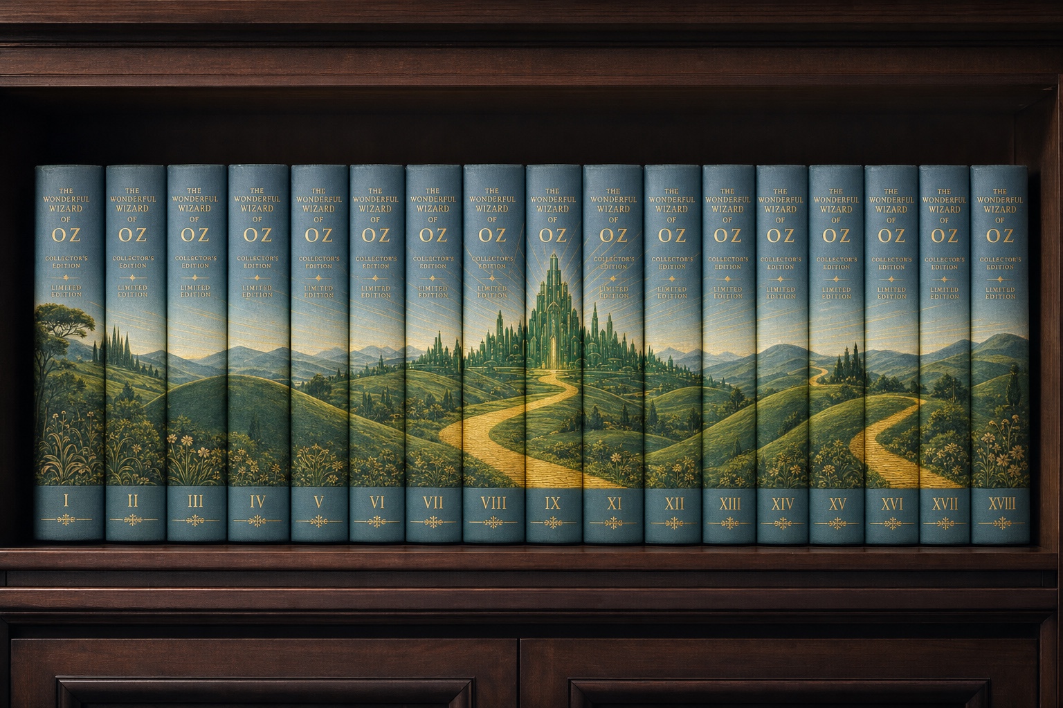 The Wizard of Oz limited collector hardcover series