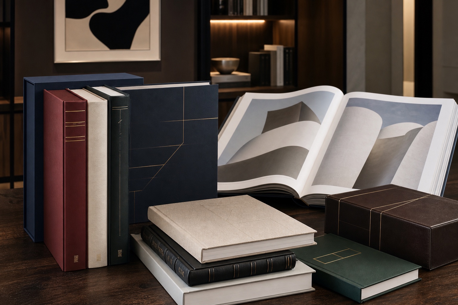 Collector-grade art, architecture and cultural hardcover books