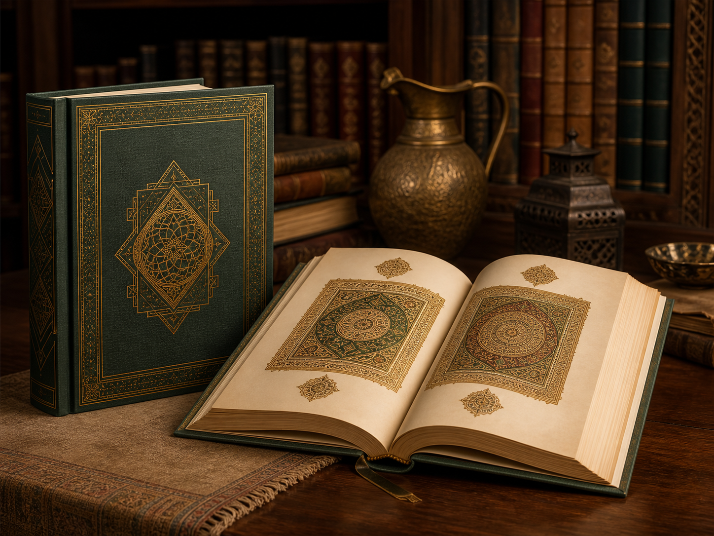 Heritage religious book in collector binding