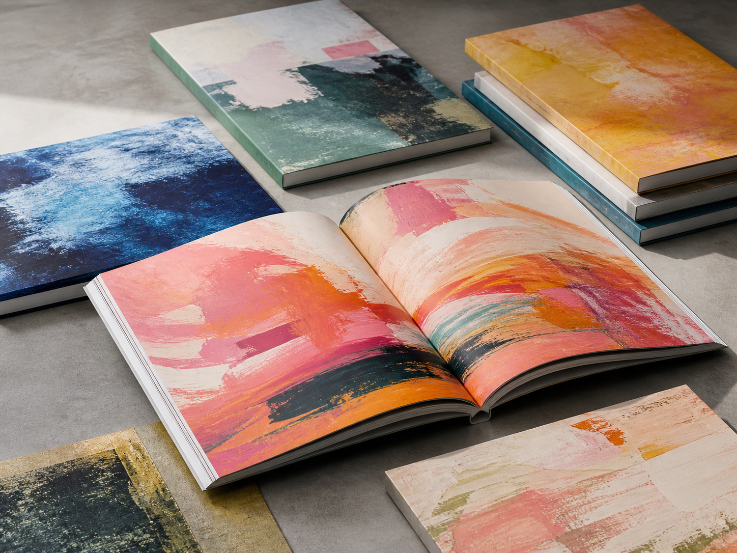 Visual publishing softcover series