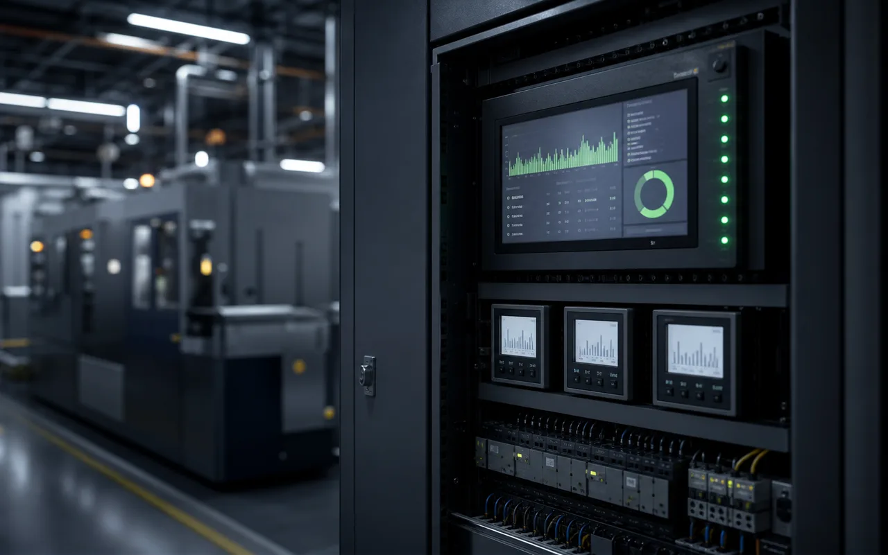 Equipment energy monitoring and power management system