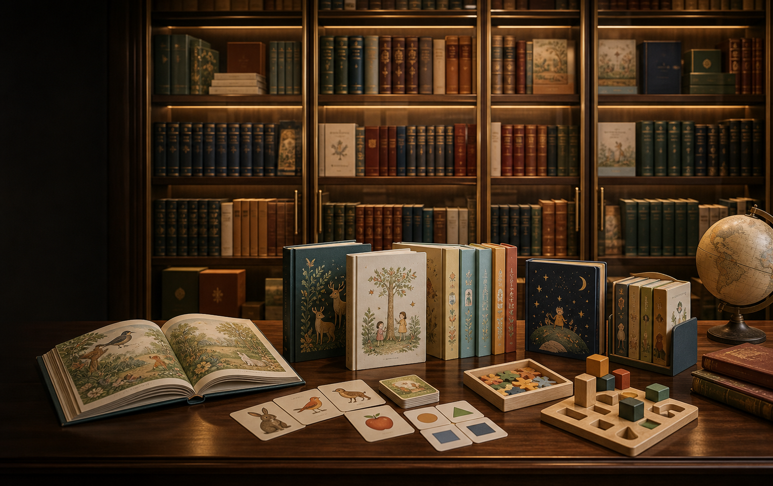 Libros ilustrados, libros de cartón y series de lectura educativa para niños de la editorial.