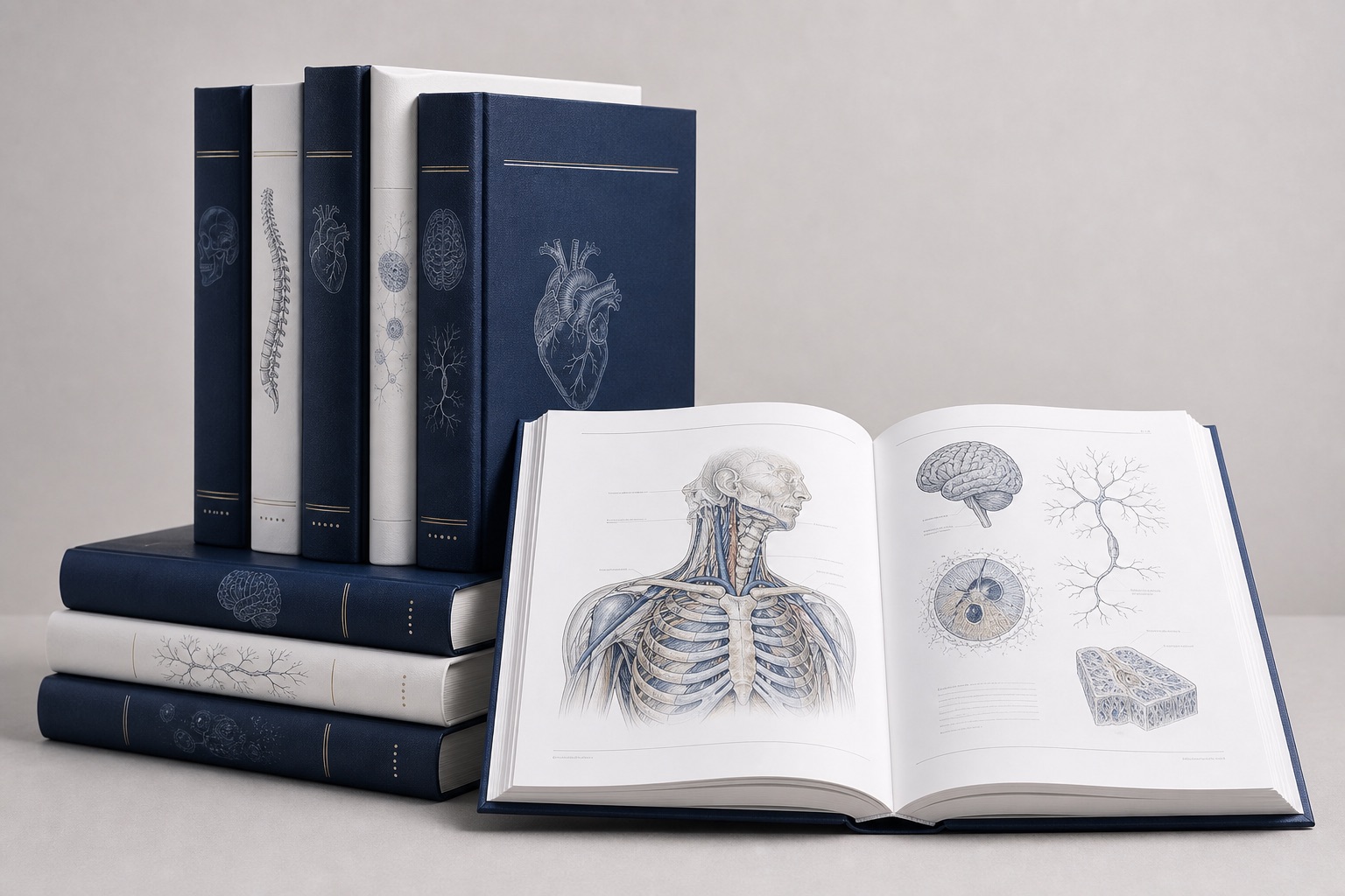 Medical and professional reference books